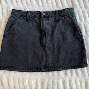 Abercrombie & Fitch Black High-Rise Denim